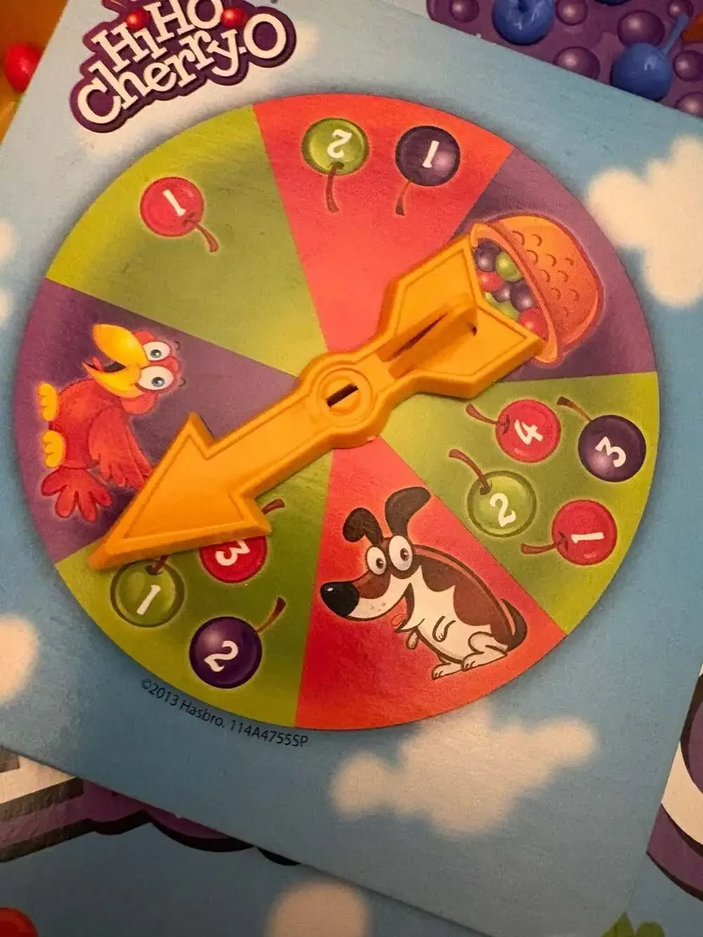 Hasbro Hi Ho Cherry-O Counting and Numbers Kids Board Game (2013 Edition)
